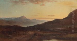 Road Across The Moor, Glen Urquhart, Inverness-shire by James Cassie