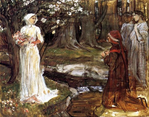 Dante and Beatrice - view 1