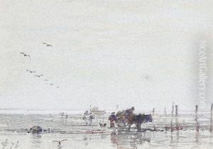 Near Holy Island, Berwick-upon-tweed by James Cassie