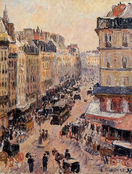 Rue Saint-Lazare, Effect of Sunlight - view 1