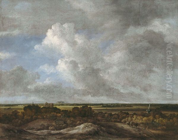 View inland from the coastal Dunes - view 1