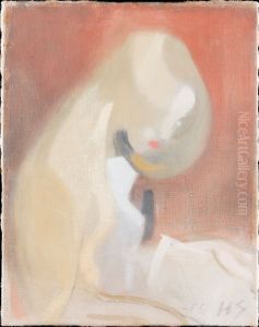 Madchen mit blondem Haar by Helene Schjerfbeck