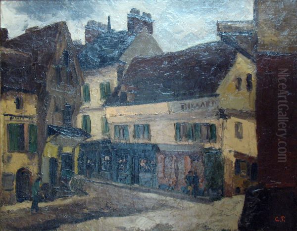 Ein Platz in La Roche-Guyon - view 1