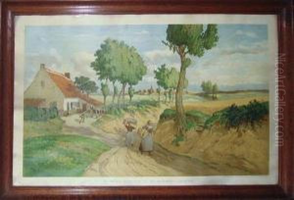 Les Collines Du Sud De La Flandre. De Heuvel Van Zuidvlaanderen. / Le Paysage Brabancon. Het Brabantsch Landschap. - view 1