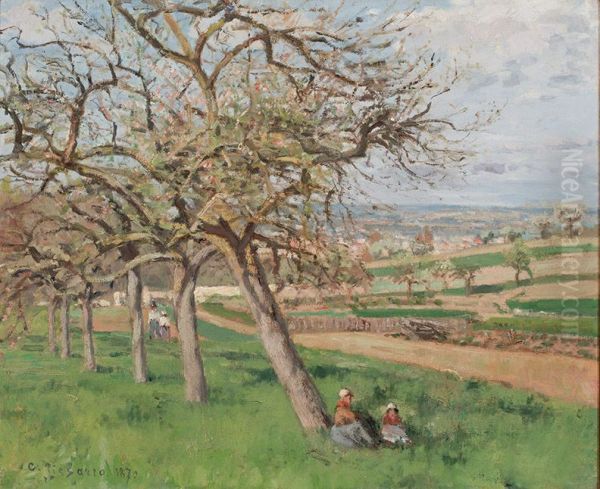 Pommiers en fleurs - view 1