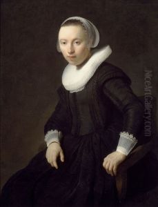 Portrait of a woman by Rembrandt