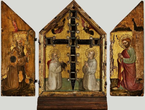 Reliquary triptych. - view 1