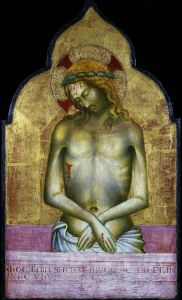Imago Pietatis. by Master of the Straus Madonna
