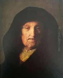 Portrait of Rembrandt's mother by Rembrandt