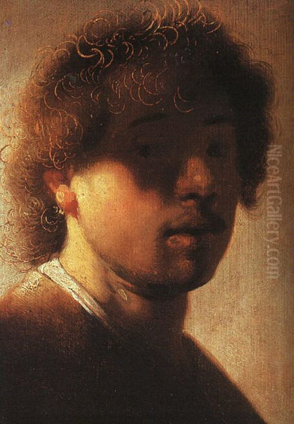 'Self-portrait at an early age' - view 1
