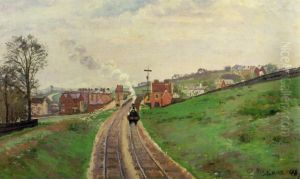 Lordship Lane Station, Dulwich by Camille Pissarro