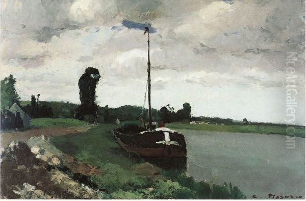 Riverside at Pontoise - view 1