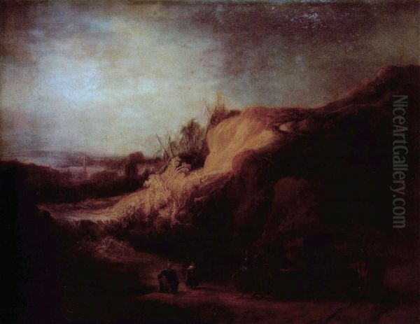 Landscape with the baptism of the Eunuch - view 1