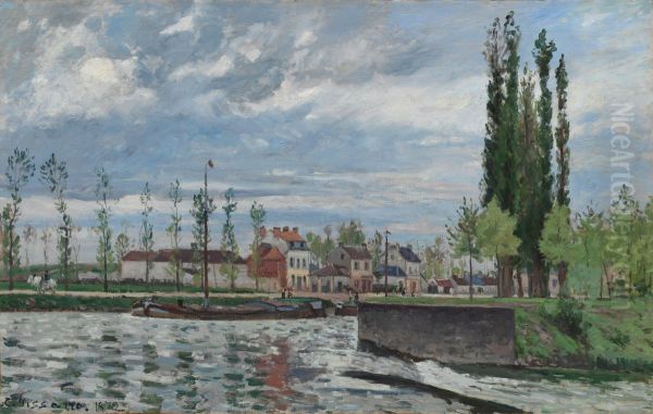 The Lock at Pontoise - view 1