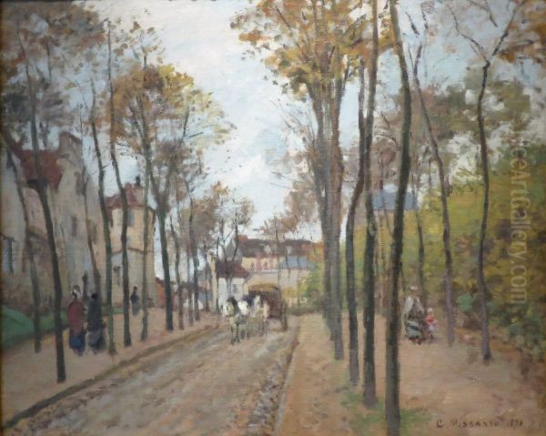 The Boulevard des Fosses, Pontoise - view 1