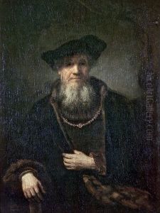 Old Man with Fur Coat