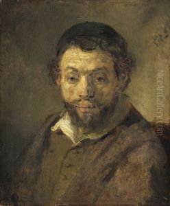 Bildnisstudie eines jungen Juden by Rembrandt