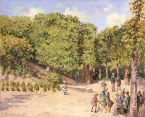 Parc de la ville a Pontoise