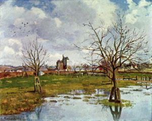 Flood at Saint-Ouen-L'Aumone