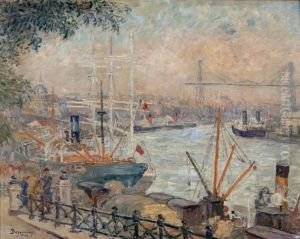 << Le port de Nantes >> << Le port de Nantes >>