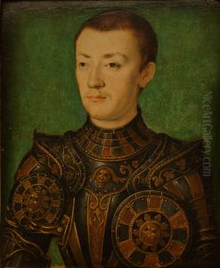 The Dauphin Henri. 1536-1537 by Corneille De Lyon