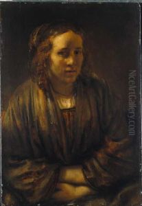 Portrait of Hendrickje Stoffels by Rembrandt