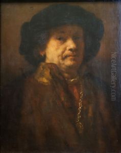 Portrait of Rembrandt van Rijn (1606-1669)