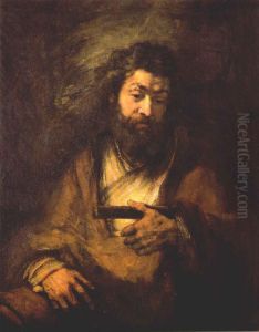 The apostle Simon by Rembrandt