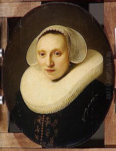 Portrait of Cornelia Pronck by Rembrandt