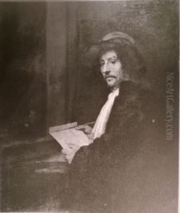 Portrait of a Man with a Letter by Rembrandt
