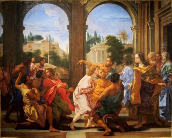 Joseph recognized by his brothers - view 1