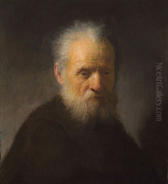 Old Man with Beard - view 1