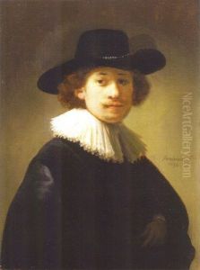Self-portrait 1632 by Rembrandt