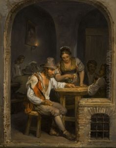 Roman osteria by Aleksander Laureus