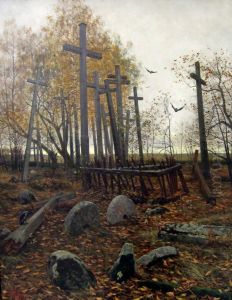 Belaruskia mogilki u Rusakovicah by Henryk Weyssenhoff