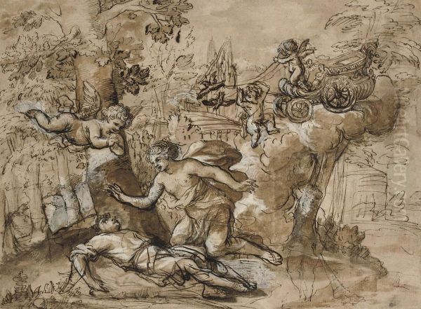 The Death Of Adonis - view 1