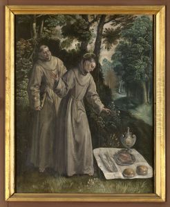 Saint Didacus Finds a Miraculous Meal Saint Didacus Finds a Miraculous Meal