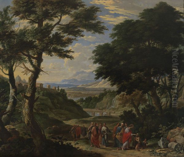 Christ Healing the Blind Man at Jericho - view 1