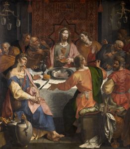 Het Laatste Avondmaal by Ambrosius Francken I