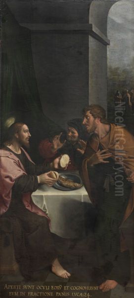 De discipelen te Emmaus - view 1