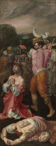 The death of Saints Cosmas and Damian by Ambrosius Francken I