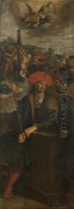 Flogging of the Four crowned by Frans Francken the Younger