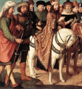Pilate's Dispute with the High Priest by Gerard David