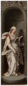 Annunciatie by Master of the Antwerp Adoration