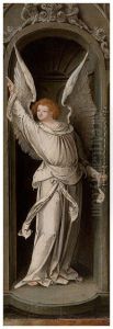 Annunciatie by Master of the Antwerp Adoration