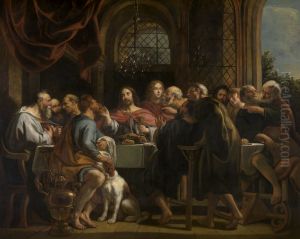 Laatste Avondmaal by Jacob Jordaens