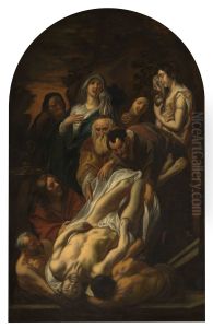 Graflegging by Jacob Jordaens