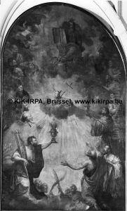 The Lamb of God worshipped by the elders of the Apocalypse by Willem Ignatius Kerricx