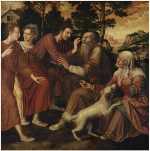 The healing of Tobit by Jan Matsys