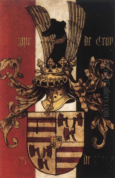 Portrait Diptych of Philippe de Croy (reverse side) - view 1